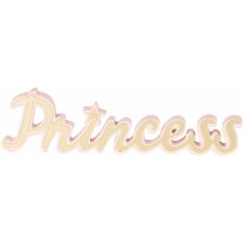 Znak tekstowy stojący Princess 29x2x9 cm - 64334