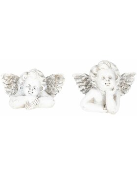 Decoration angel (2 pieces) 13x8x10 cm - Clayre & Eef