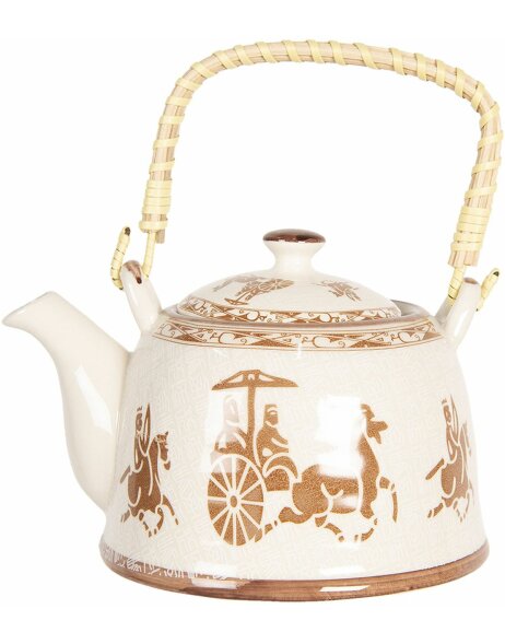 Teapot 18x14x12 cm - 0,8L - Clayre &amp; Eef 6CETE0090