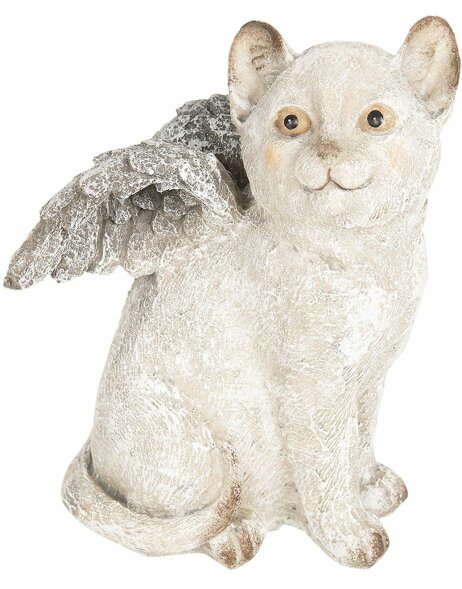Decoration cat with wings 16x14x21 cm - Clayre &amp; Eef 6PR2660