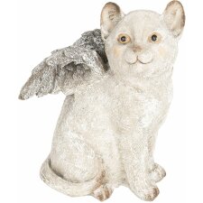 Dekoration Katze mit Flügeln 16x14x21 cm