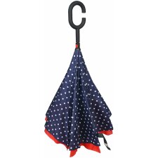 Paraplu ø 60 cm blauw/rood - jzum0029