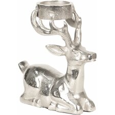 Tealight holder reindeer 14x5x14 cm - Clayre & Eef 6AL0009