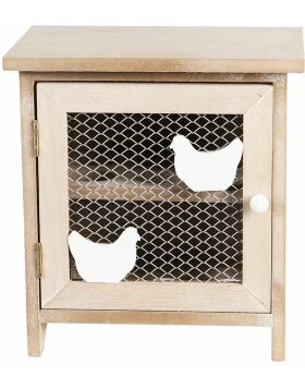 Egg cabinet 20x14x21 cm - Clayre & Eef 6H1823