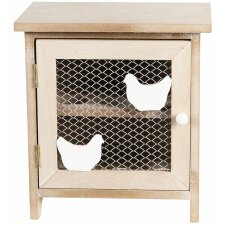 Egg cabinet 20x14x21 cm - Clayre & Eef 6H1823