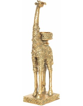 Decoration giraffe - tealight holder 10x8x33 cm - Clayre & Eef