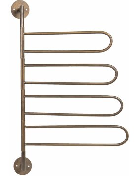 Towel holder swivel with wall mount 46x8x70 cm - Clayre & Eef