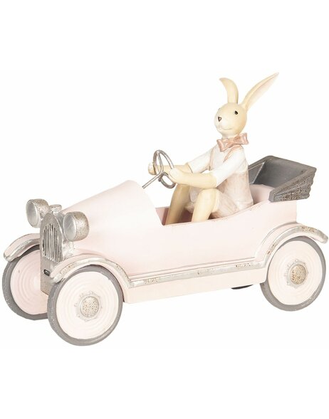 Decoration rabbit in car 24x9x18 cm - Clayre &amp; Eef 6PR2633