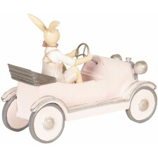 Decoration rabbit in car 24x9x18 cm - Clayre & Eef 6PR2633