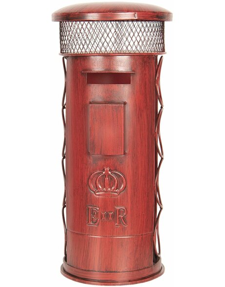Bottle holder with wine cork holder 22x22x51 cm - Clayre &amp; Eef