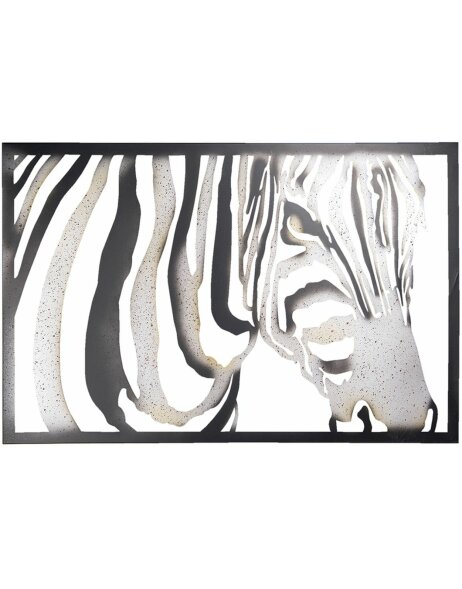 Wanddekoration Zebra 85x3x55 cm - 5Y0688