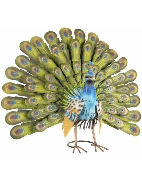 Decoration peacock 58x19x30 cm - Clayre &amp; Eef 5Y0653