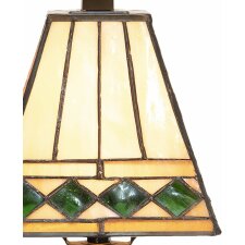 Tischlampe Tiffany Ø 20x30 cm E14-max 1x40W