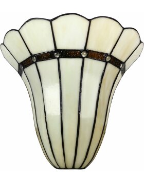 Lampa ścienna Tiffany 28x18x33 cm 1x E27 max 60W