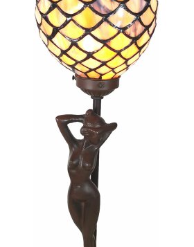 Table lamp Tiffany complete 21x21x51 cm 1x E14 max 25W