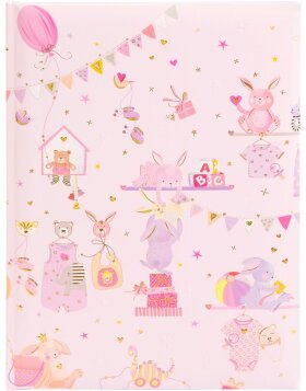 Baby diary Wonderland pink