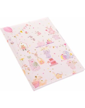 Baby diary Wonderland pink