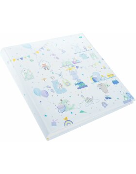 Album per bambini Goldbuch Wonderland blu 30x31 cm 60 pagine bianche