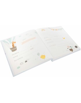 Album per bambini Goldbuch Wonderland blu 30x31 cm 60 pagine bianche