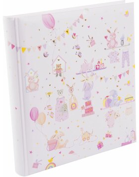 Goldbuch Album bébé Wonderland rose 30x31 cm 60 pages blanches