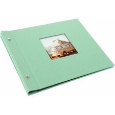 Goldbuch album à vis Bella Vista neo-mint 30x25 cm 40 pages noires