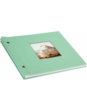 Album śrubowy Bella Vista neo-mint 30x25 cm białe strony