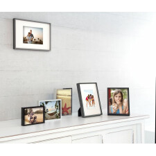 Nielsen Aluminium Picture Frame Alpha 10x15 cm brushed stainless steel