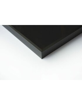 Cadre photo Nielsen aluminium Alpha 13x18 cm anodisé noir mat