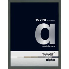 Cadre photo Nielsen aluminium Alpha 15x20 cm platine