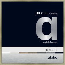Nielsen Aluminium Picture Frame Alpha 30x30 cm brushed stainless steel