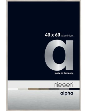 Nielsen Aluminium Fotolijst Alpha 40x60 cm eiken wit