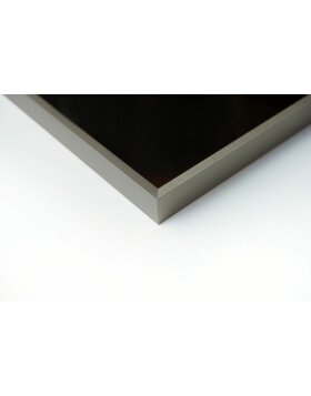 Cornice Nielsen in alluminio Alpha 59,4x84,1 cm in acciaio inox spazzolato