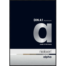 Nielsen Aluminiowa ramka na zdjęcia Alpha 59,4x84,1 cm anodowana czarna matowa