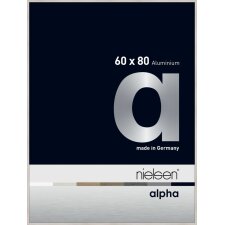Cadre photo Nielsen aluminium Alpha 60x80 cm chêne blanc