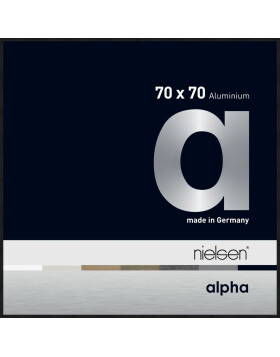 Nielsen Aluminium Bilderrahmen Alpha 70x70 cm eloxal...