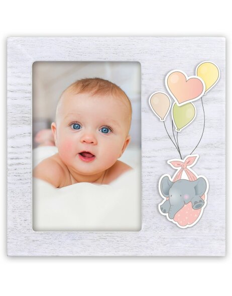 Trudy baby frame 10x15 cm pink