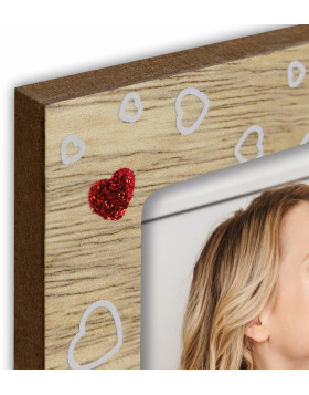 Felicia wooden photo frame 10x15 cm and 13x18 cm