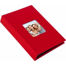 Goldbuch Einsteckalbum Living 40 Fotos 10x15 cm rot