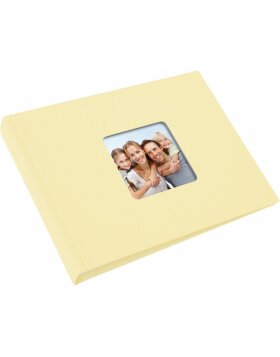 Goldbuch Fotoalbum Living beige 21,5x16,5 cm 36 weiße Seiten