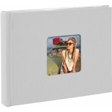Goldbuch Álbum de fotos Living gris 21,5x16,5 cm 36 páginas blancas