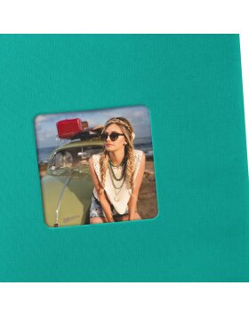 Goldbuch Album photo Living turquoise 21,5x16,5 cm 36 pages blanches