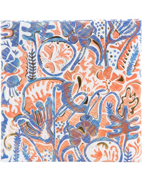 Goldbuch Album poezji Henna loves Indigo 16,5x16,5 cm 96 białych stron