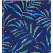 Einschreibbuch Tropical Blue Notizbuch 17,5x19 cm