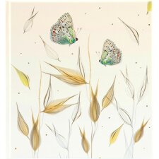 Einschreibbuch Tender Butterflies Notizbuch 17,5x19 cm
