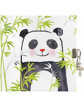Dagboek Panda 16,5x16,5 cm