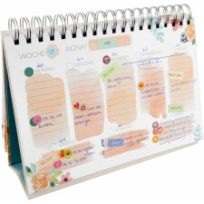 Weekly planner Minutes for me sea of flowers