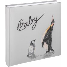 Walther Babyalbum Pat Design Pinguin 26x25 cm 50 weiße Seiten