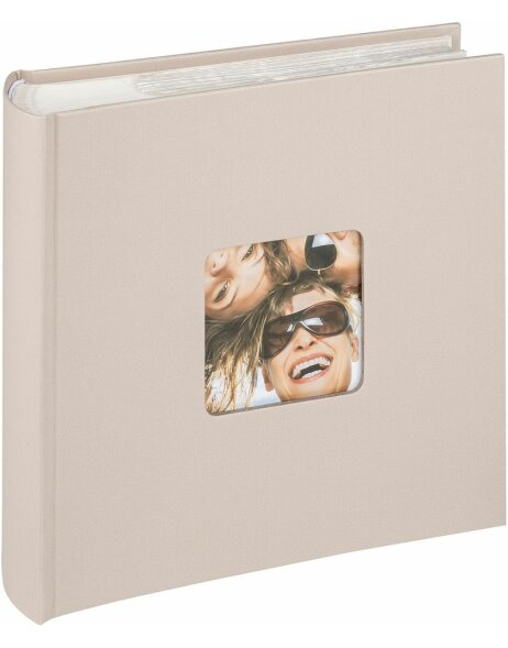 Walther Album &agrave; pochettes Fun 200 photos 10x15 cm beige
