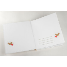 Walther Album de mariage Cheers 28x30,5 cm 50 pages blanches