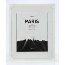 Plastic frame Paris 40x50 cm white